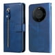 thumbnail image 2 of Funda con Cremallera para Huawei Mate 60 Pro, Carcasa Cartera de Cuero PU con Soporte y Tarjetero, 2 of 6