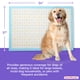 thumbnail image 4 of Tapetes higiénicos PETSWORLD 94 × 137 cm 25 unidades – Indicador de salud, 4 of 7