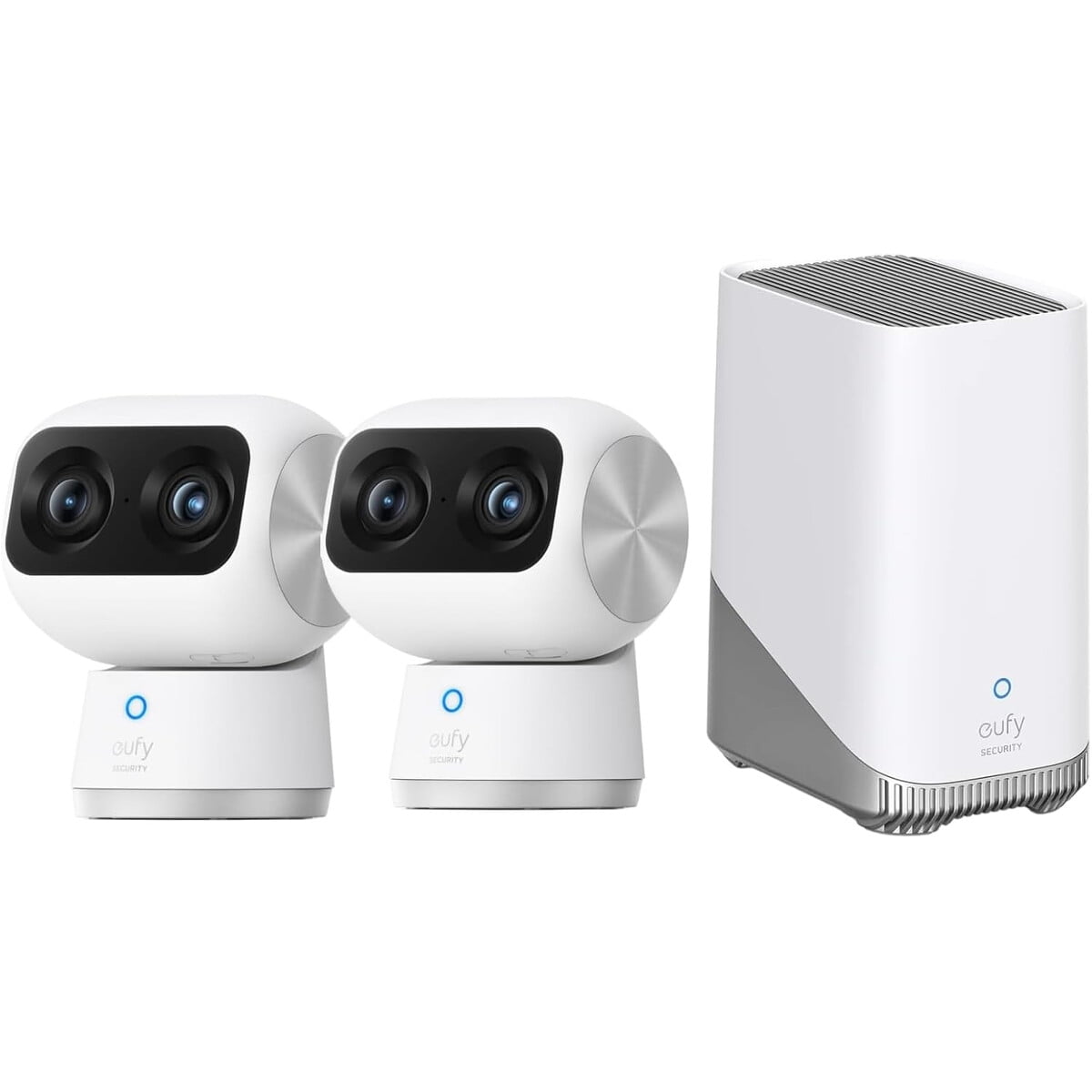 Cámara Seguridad Eufy S350 Kit 2 Cámaras 4k Uhd 360° Zoom