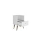 thumbnail image 4 of Buró Manhattan Comfort Liberty estilo mid-century blanco, 4 of 7