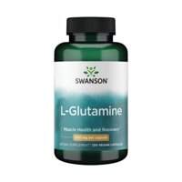 Swanson - L Glutamina 500Mg 100 Capsulas Veganas