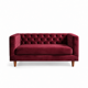 thumbnail image 2 of Sofa Brescia 2 C Tela Velvet Vivian Burdeo, 2 of 4