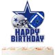 thumbnail image 1 of Decoración de tartas Pezutoi Cowboys con purpurina para fiesta de cumpleaños infantil, 1 of 4