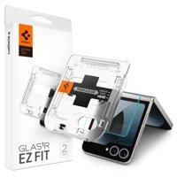 Protector De Pantalla Spigen Glastr Ez Fit Galaxy Z Flip 6, Paquete De 2