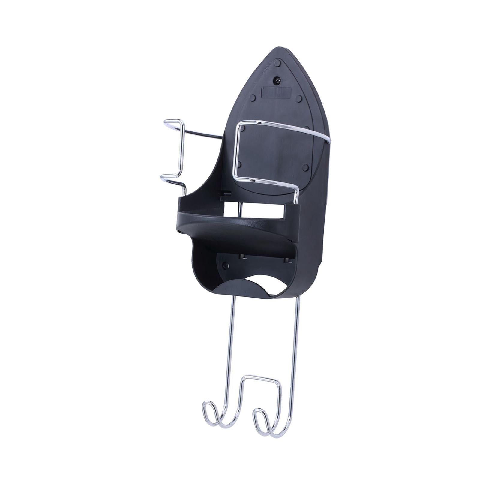 Bothyi - Colgador Para Tabla De Planchar, Estante Colgante Para Tabla De Planchar, Para Lavandería, Puerta De Oficina, Color Negro