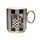 thumbnail image 1 of Taza de café MACKENZIE-CHILDS 350 ml cerámica con letra E, 1 of 7