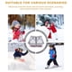 thumbnail image 5 of Lindos guantes de invierno tejidos de lana para niños pequeños, cálidos guantes convertibles sin dedos con funda para manoplas para niñas y niños, 5 of 6