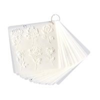 Bothyi - 20 Plantillas De Pintura De Flores En Relieve, Herramientas De Bricolaje, Decoración Para Pared De Azulejos