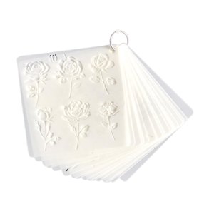 Bothyi - 20 Plantillas De Pintura De Flores En Relieve, Herramientas De Bricolaje, Decoración Para Pared De Azulejos