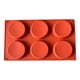 thumbnail image 1 of Molde Silicona Alfajor Perfecto 6 Cavidades 29x17cm, 1 of 2