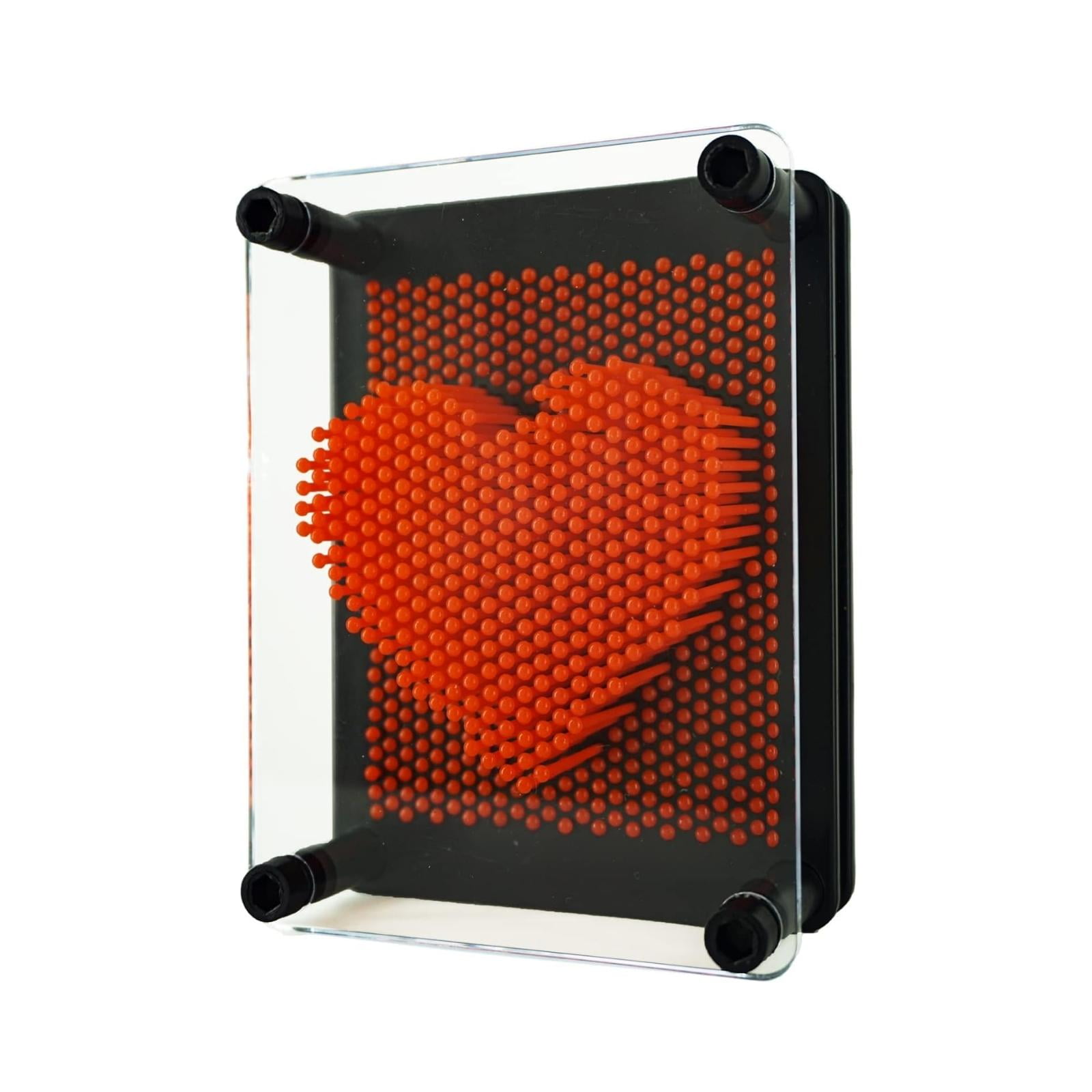 Soleio ® - Juego Pinart 3d Molde Didáctico Anti Estrés Rojo