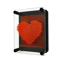 Soleio ® - Juego Pinart 3D Molde Didáctico Anti Estrés Rojo