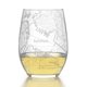 thumbnail image 2 of Copa de vino sin tallo Well Told Mapa de Boston 444 ml transparente, 2 of 5