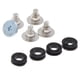 thumbnail image 4 of Soporte De Disco Duro, Alfombrilla De Goma Y Kits De Tornillos, Pieza De Repuesto Para Sony PS4, 4 of 5