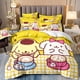 thumbnail image 1 of Pom Pom Purin Bedding Set,Cartoon Sanrio Duvet Cover,Pom Pom Quilt Cover for children boys and girls Bedroom Decoration Gift Bed Sheets, 1 of 5