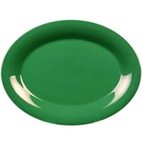 Bandeja Yanco Mile Stone Ms-212Gr Ovalada, 30 X 23 Cm, Melamina Verde