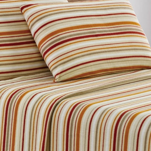 Sabana Andes Polar Estampada Franjas 1.5 Plaza