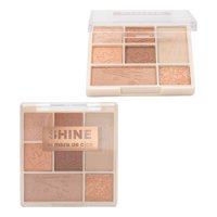 Genérico - Set 3 Sombra Ojos Paleta Multifuncional Polvo 6 Colores Jhn