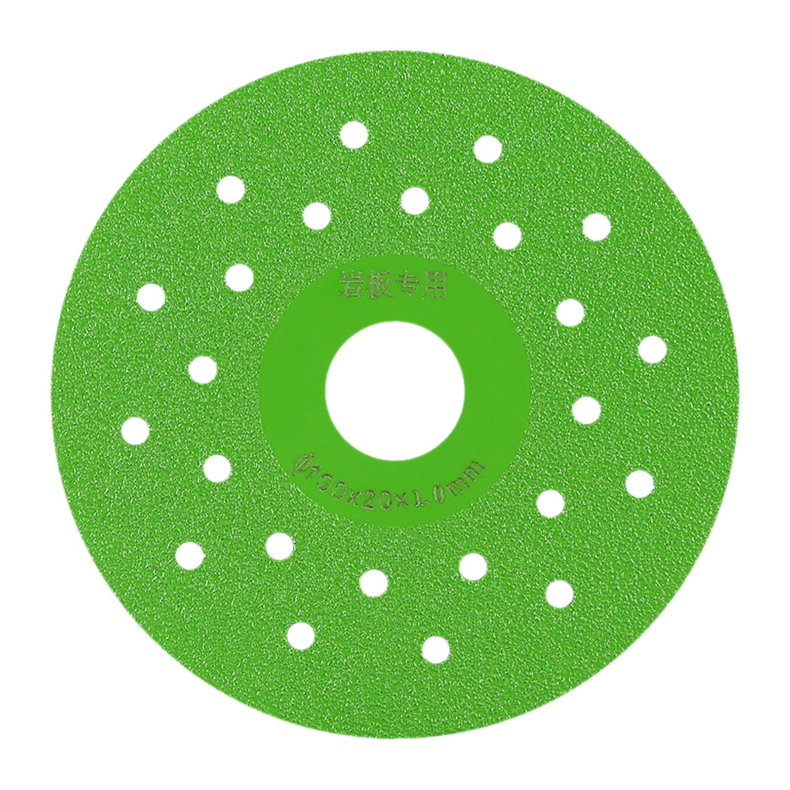 Magideal - Disco De Corte De Amoladora , Disco De Corte De Vidrio Con Orificio Interior, Disco De Molienda, Esmeril Profesional De 100mm Para Mármol, Porc