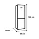 thumbnail image 4 of Refrigerador No Frost / Bottom Freezer 324 Litros Kgn36Xler, 4 of 7