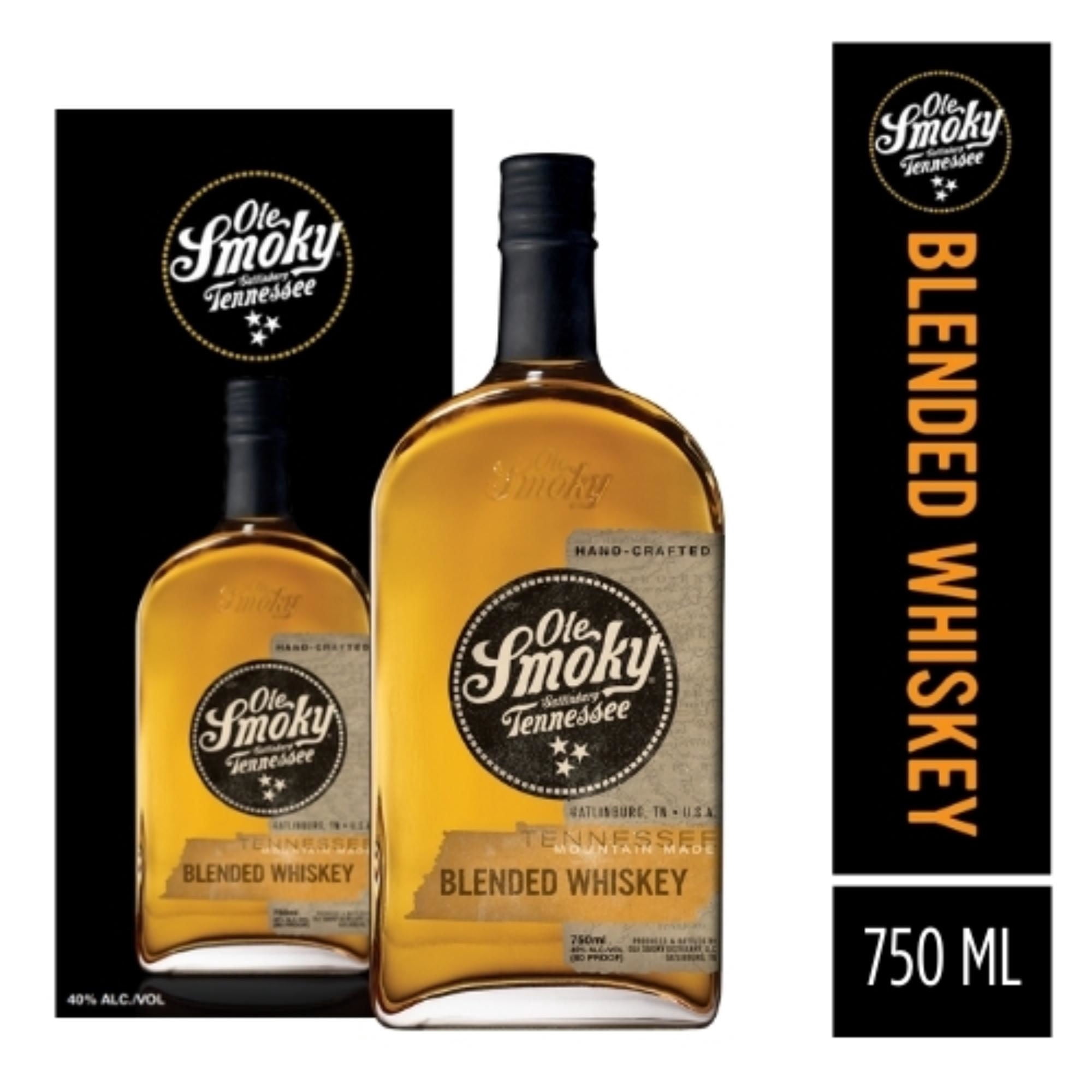 Whisky Blended 40° Botella 750 ml Ole Smoky