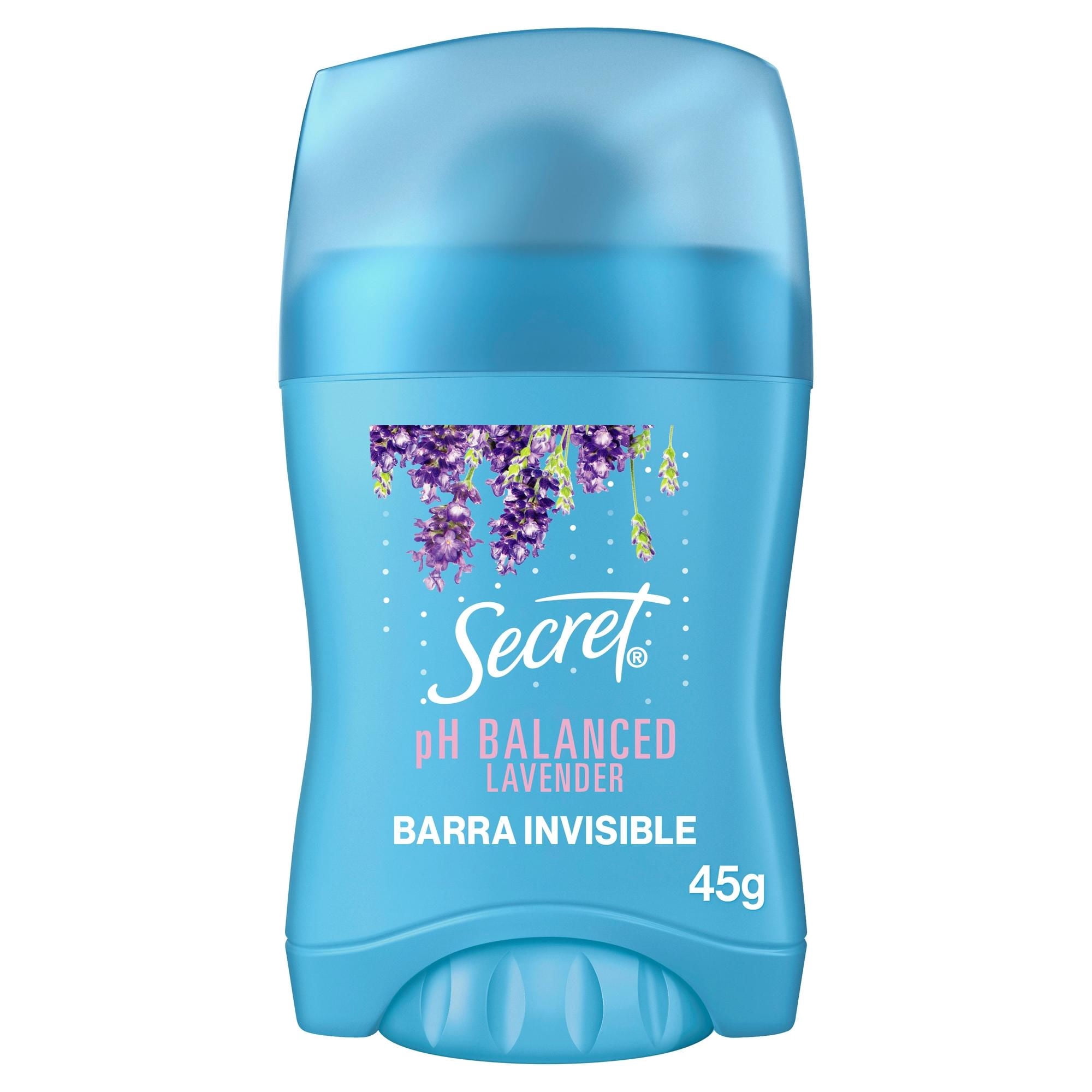 Antitranspirante Barra Lavanda 45 g Secret