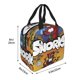 thumbnail image 4 of Snorks Bolsa Térmica Portátil con Forro de Aluminio Grueso, Bolsa Térmica Impermeable y Hermética para Trabajo, Escuela y Picnic, Nevera Portátil para Entrega de Comida para Adultos y Niños 22*20*13cm, 4 of 6