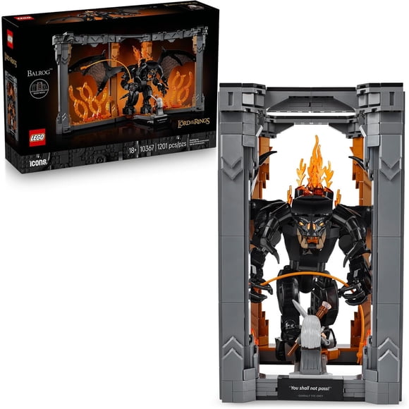 LEGO Icons El Señor de los Anillos Balrog Book Nook 10367