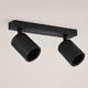 thumbnail image 3 of Foco Porta GU10 Doble Negro Sobrepuesto Altair II Konnergie, 3 of 7