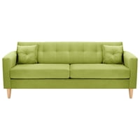 Bodevir - Sofa New Retro 3Cg Felpa 05 Pistacho
