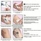 thumbnail image 2 of Semi Permanent Lotus Tattoos Body Art Totem Waterproof Temporary Tattoo Sticker For Women Men, 2 of 3