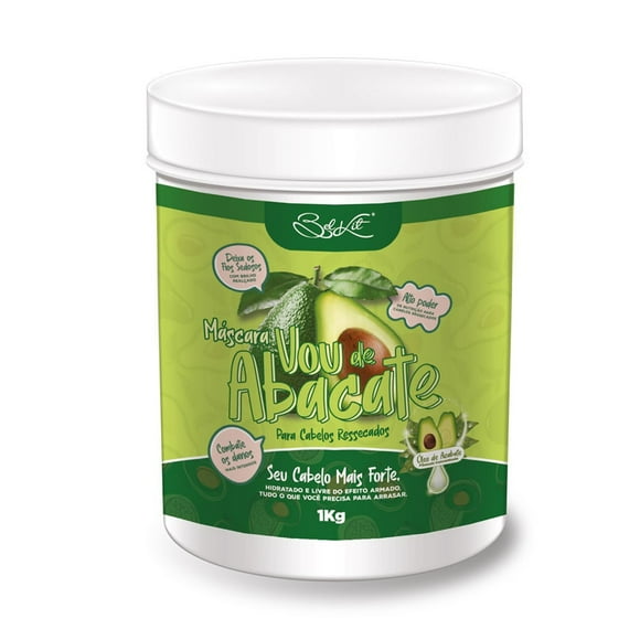Mascara Capilar Pelo Seco Aceite Palta 1 kg