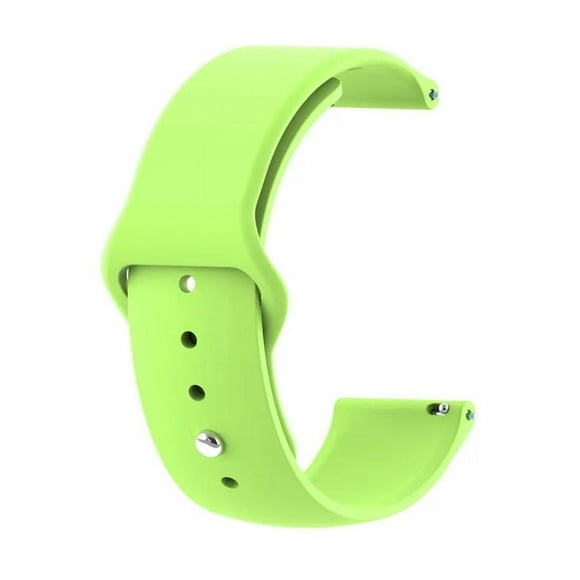 Correa Sport Compatible Samsung Watch Active 1/2 Verde Limón 20mm