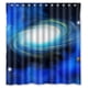 thumbnail image 1 of Cortina de ducha Galaxy con ganchos, tamaño 66 x 72 pulgadas, 1 of 3