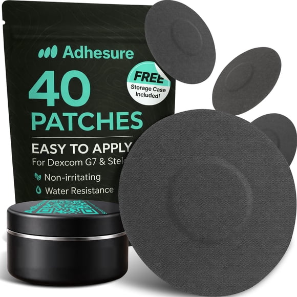 Parche adhesivo Adhesure para sensores Dexcom G7/Stelo - 40 unidades