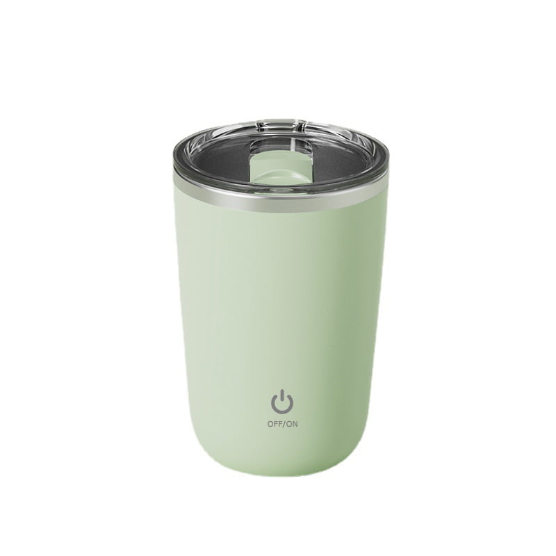 Xusx111 - Taza De Auto Agitación, Taza De Mezcla Eléctrica Taza De Café Recargable Magnética Giratoria De Oficina En Casa Viaje Adecuado Para Café / Leche / Cacao (verde 350ml)