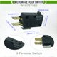 thumbnail image 3 of Reemplazo de interruptor de puerta de microondas LONYE para Whirlpool, 3 of 7