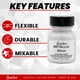 thumbnail image 2 of Pintura Angelus de piel metalizada, 30 ml, color plateado, 2 of 9