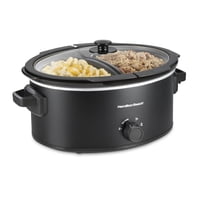 Olla De Cocción Lenta Hamilton Beach Doble 6Qt Antiadherente