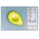 thumbnail image 1 of Escala nutricional Greater Goods Nutrition Value Food Glass Blue, 1 of 9
