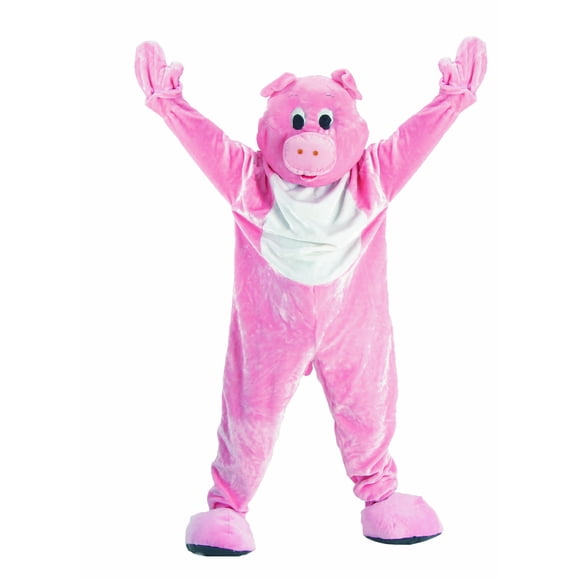 Disfraz de mascota Dress Up America Pig para adultos y adolescentes