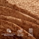 thumbnail image 5 of Juego de cama Liians Velvet King, color Caramelo, 5 of 9