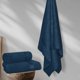 thumbnail image 4 of Juego de toallas de baño Belizzi Home Ultra Soft, paquete de 4, color azul mineral, 4 of 8