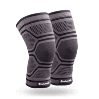 Genérico - Rodillera Compresión Deportiva Cobre Infundido Cobrevida Par Gris Talla S