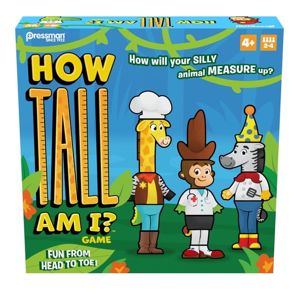 Pressman de juegos preescolares ¿Qué altura tengo? Mezcla y combina 4+