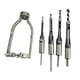 thumbnail image 4 of Adaptador de broca para agujeros cuadrados profesional con 4 taladros carpintería resistente para accesorios de máquina perforadora máquina de mortaja, 4 of 4