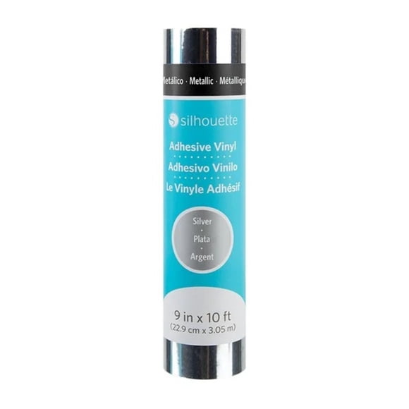 Vinilo Matte Remov Plateado 22,9 cm x 3 mts Silhouette