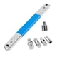 thumbnail image 2 of Llave de extensión desplazada, 15,35 pulgadas, extensión multifunción premium de acero al carbono, conexión de 1/2 pulgada, 1/4 pulgada, 3/8 pulgada p, 2 of 5