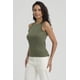 thumbnail image 2 of Polera Mujer Rib Grueso Verde Musgo, 2 of 4