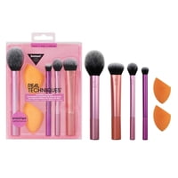 Set De Brochas De Maquillaje Real Techniques Con 2 Batidoras De Esponja, 6 Unidades